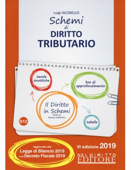 SCHEMI DI DIRITTO tributario 2018