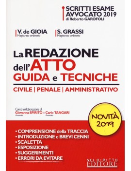 REDAZIONE DELL'ATTO guida e tecniche