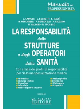 RESPONSABILITA' DELLE STRUTTURE E DEGLI