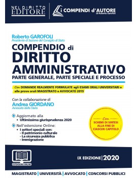 COMPENDIO DI DIRITTO AMMINISTRATIVO