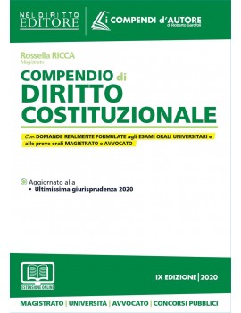 COMPENDIO DI DIRITTO COSTITUZIONALE E PU