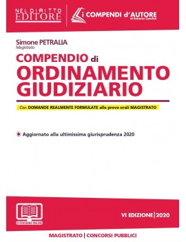 COMPENDIO DI ORDINAMENTO GIUDIZIARIO