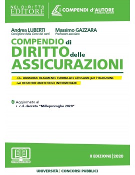 COMPENDIO DI DIRITTO DELLE ASSICURAZIONI