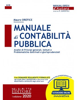 MANUALE DI CONTABILITA PUBBLICA 2020