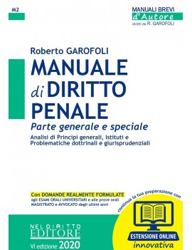 MANUALE DI PENALE generale e speciale