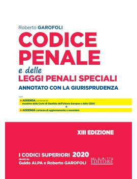 CODICE PENALE e DELLE LEGGI PENALI SPECI