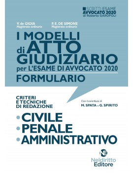 MODELLI ATTO GIUDIZIARIO FORMULARIO