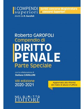 COMPENDIO DI DIRITTO PENALE speciale