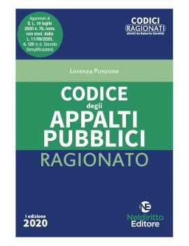 CODICE DEGLI APPALTI PUBBLICI ragionato