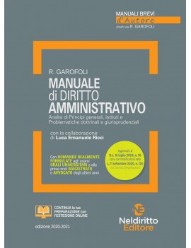 MANUALE BREVE DI DIRITTO AMMINISTRATIVO