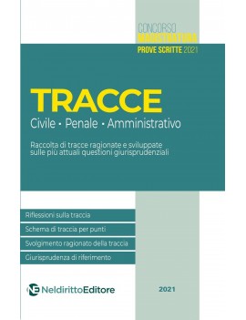 TRACCE PER MAGISTRATURA 2021 scritte