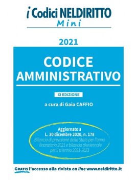 CODICE AMMINISTRATIVO 2021 mini