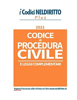 CODICE PROCEDURA CIVILE 2021