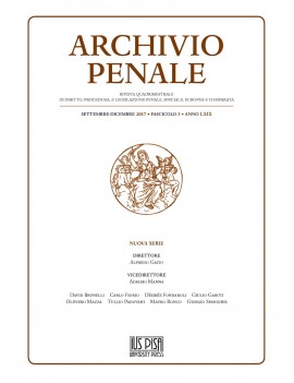 ARCHIVIO PENALE. RIVISTA QUADRIMESTRALE