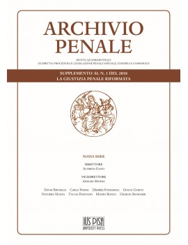 ARCHIVIO PENALE. RIVISTA QUADRIMESTRALE