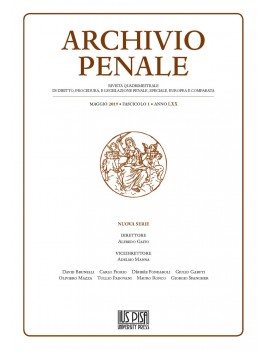 ARCHIVIO PENALE. RIVISTA QUADRIMESTRALE