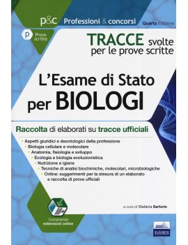 TRACCE SVOLTE PER L'ESAME DI STATO PER B