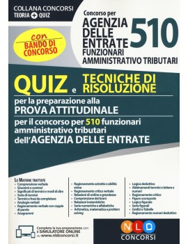 510 agenzia entrate 2018 QUIZ