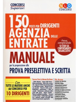 150 DIRIGENTE agenzia entrate 2019