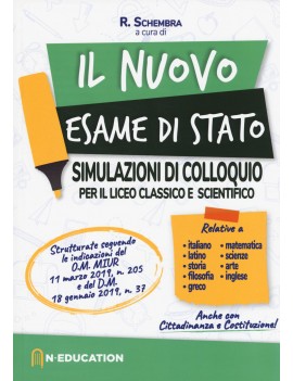 NUOVO ESAME DI STATO liceo classico e sc