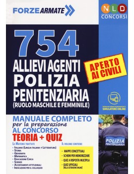 754 ALLIEVI AGENTI POLIZIA PENITENZIARIA