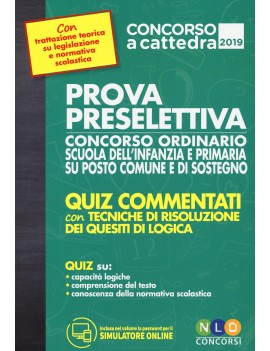 PROVA PRESELETTIVA INFANZIA PRIMARIA