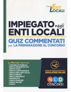 IMPIEGATO NEGLI ENTI LOCALI quiz comment