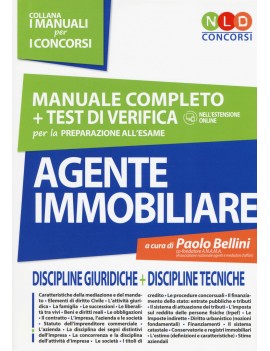 AGENTE IMMOBILIARE MANUALE +TEST DI VERI