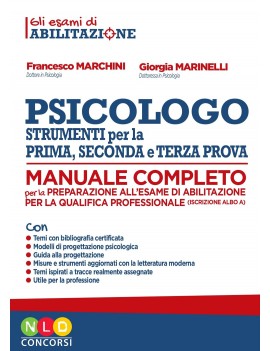 PSICOLOGO strumenti per I  II  III prova