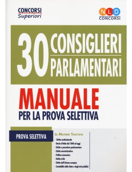 30 CONSIGLIERI PARLAMENTARI