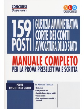 159 GIUSTIZIA AMMINISTRATIVA CORTE