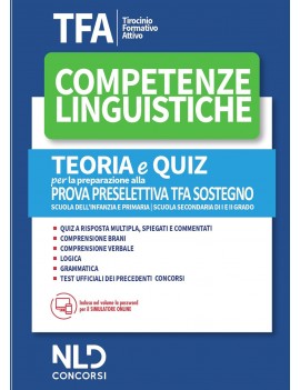 TFA COMPETENZE LINGUISTICHE 2020