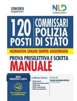 120 COMMISSARI POLIZIA DI STATO