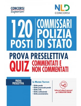 120 COMMISSARI POLIZIA DI STATO