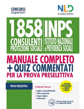 1858 CONSULENTI PROTEZIONE SOCIALE INPS