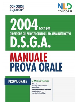 2004 DSGA prova oraLE