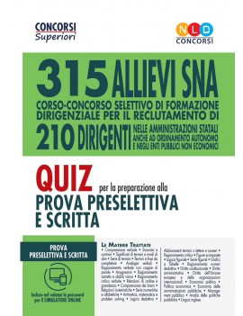 315 ALLIEVI SNA 210 DIRIGENTI