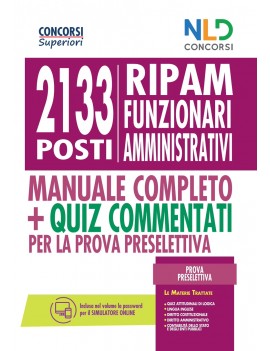 2133 RIPAM funzionari amministrativi