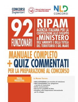 92 FUNZIONARI RIPAM MINISTERO AMBIENTE