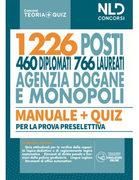 1226 POSTI AGENZIA DOGANE E MONOPOLI