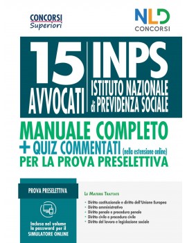 15 AVVOCATI INPS