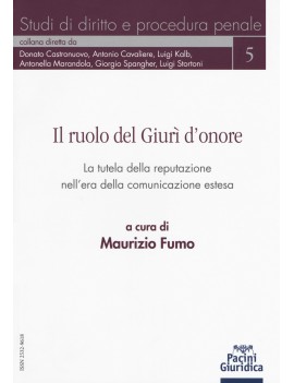 RUOLO DEL GIURì D'ONORE