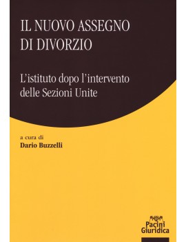 NUOVO ASSEGNO DIVORZIO