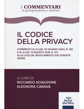 CODICE DELLA PRIVACY