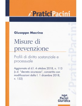 MISURE DI PREVENZIONE