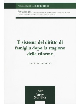 SISTEMA DEL DIRITTO FAMIGLIA DOPO STAGIO