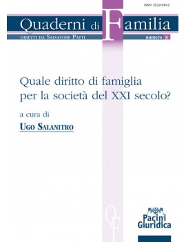 QUALE DIRITTO DI FAMIGLIA PER LA SOCIETA