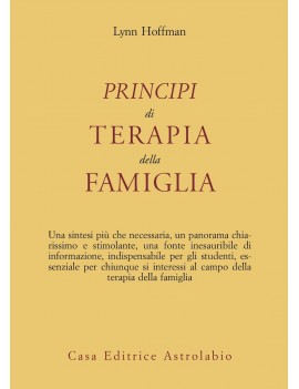 PRINCIPI DI TERAPIA DELLA FAMIGLIA