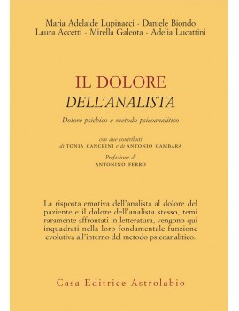 DOLORE DELL'ANALISTA. DOLORE PSICHICO E