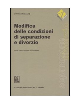 MODIFICA DELLE CONDIZIONI DI SEPARAZIONE